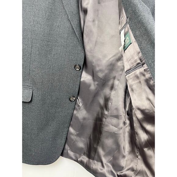 Lauren Ralph Lauren Men's Size 44R Light Black 2 button Business Suit Jacket - Picture 7 of 7